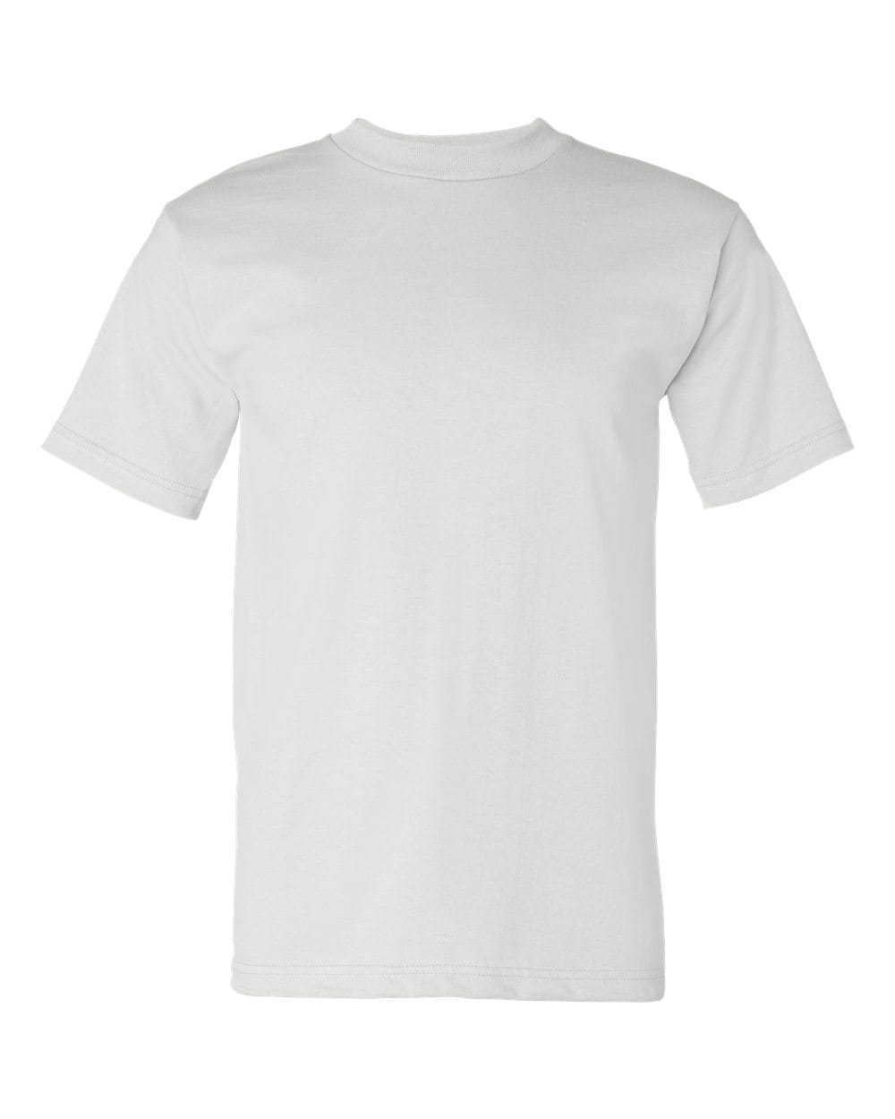 Bayside T-Shirts - Premium S / White Bayside 5100 Unisex USA-Made Heavyweight T-Shirt