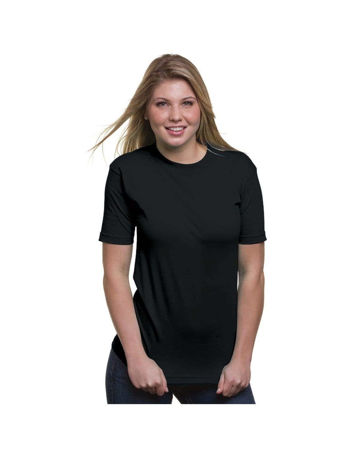 Bayside T-Shirts S / Black Bayside BA2905: Adult 6.1 oz. 100% Cotton T-Shirt