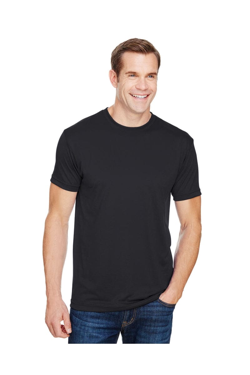 Bayside T-Shirts S / Black Bayside BA5300: Unisex 4.5 oz., Polyester Performance T-Shirt