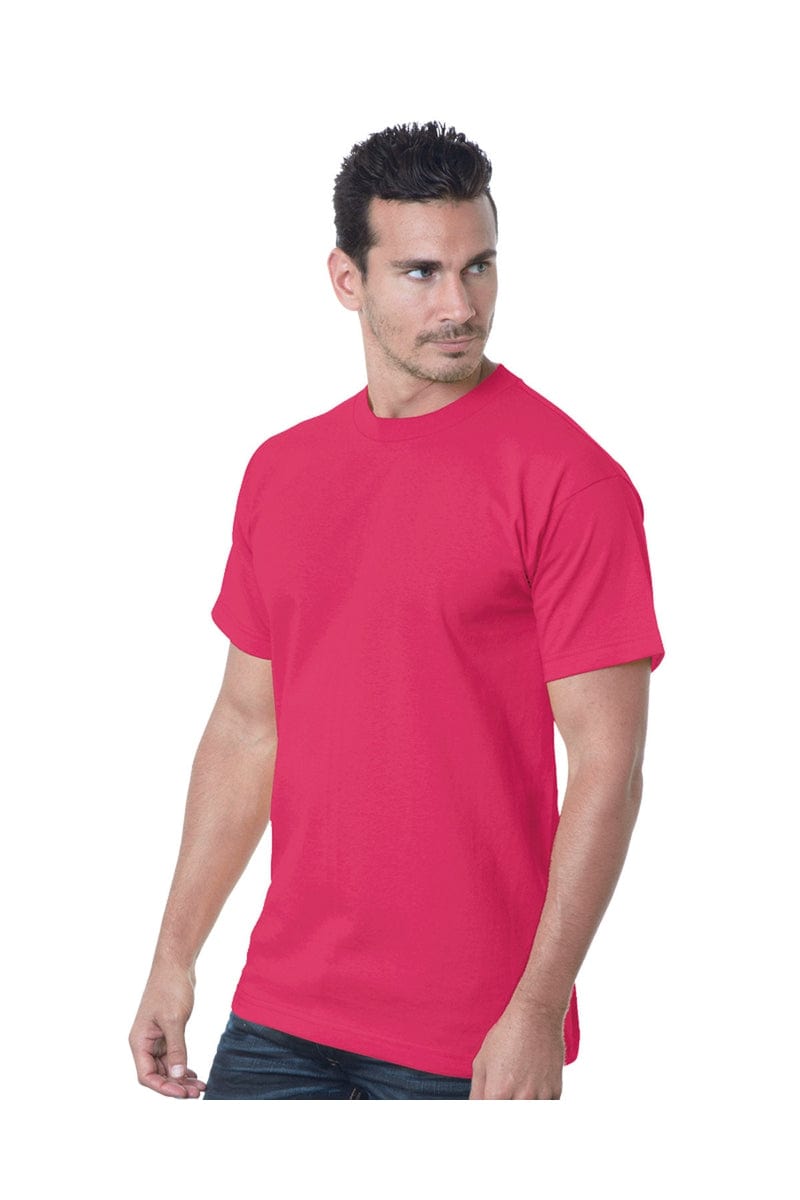 Bayside T-Shirts S / Bright Pink Bayside BA5100: Adult 6.1 oz., 100% Cotton T-Shirt