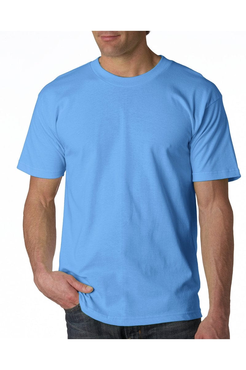 Bayside T-Shirts S / Carolina Blue Bayside BA2905: Adult 6.1 oz. 100% Cotton T-Shirt