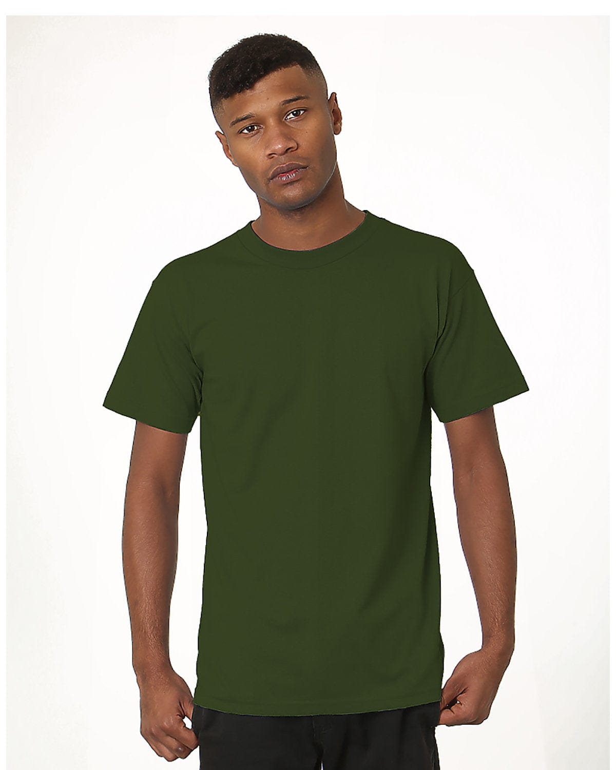 Bayside T-Shirts S / Chocolate Bayside BA5040: Adult 5.4 oz., 100% Cotton T-Shirt