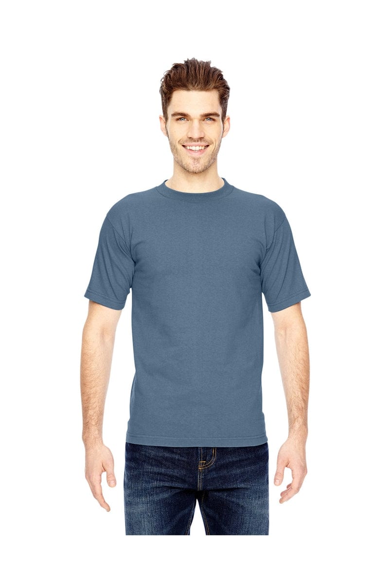Bayside T-Shirts S / Denim Bayside BA5100: Adult 6.1 oz., 100% Cotton T-Shirt