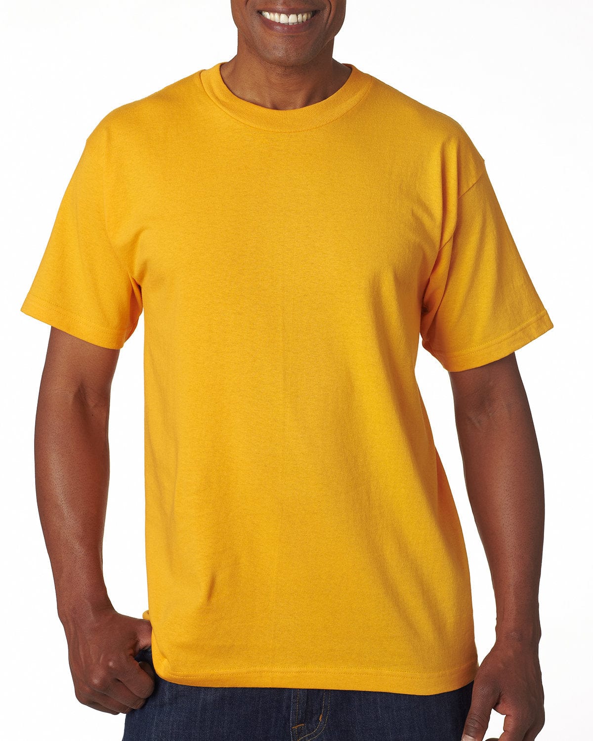 Bayside T-Shirts S / Gold Bayside BA5100: Adult 6.1 oz., 100% Cotton T-Shirt