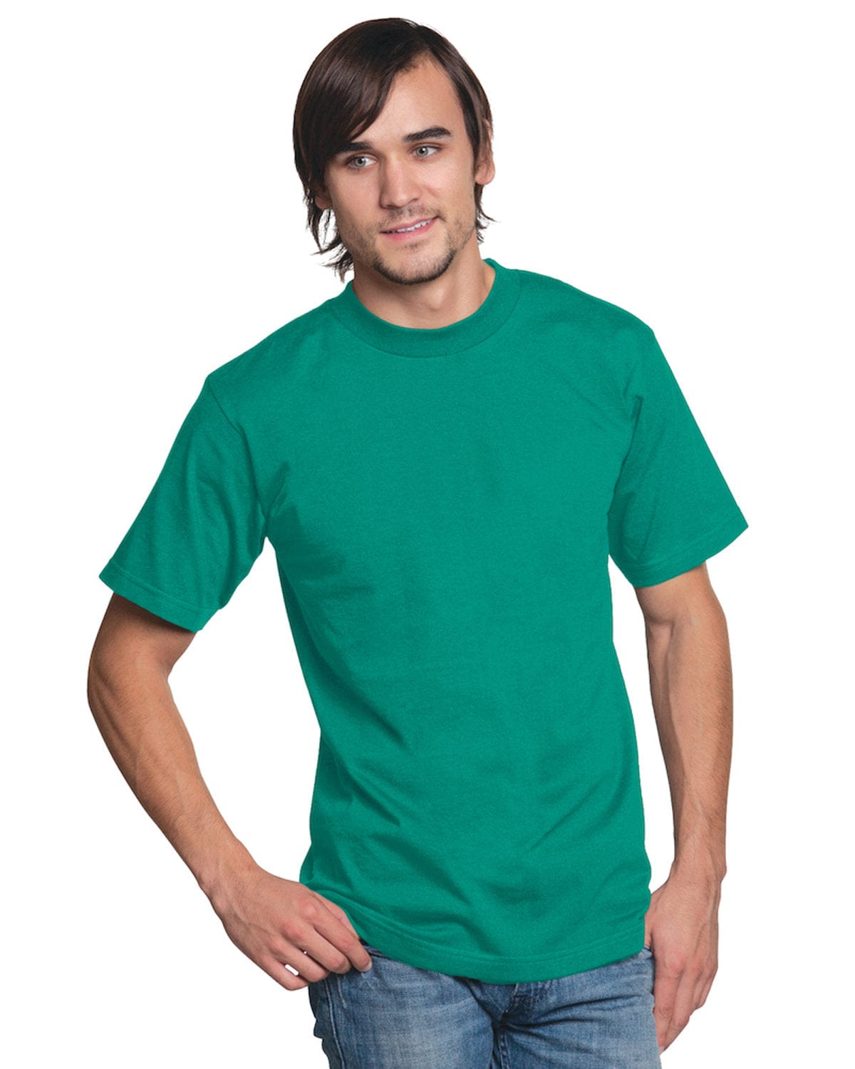 Bayside T-Shirts S / Kelly Green Bayside BA2905: Adult 6.1 oz. 100% Cotton T-Shirt