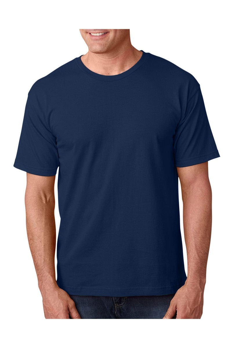 Bayside T-Shirts S / Light Navy Bayside BA5040: Adult 5.4 oz., 100% Cotton T-Shirt