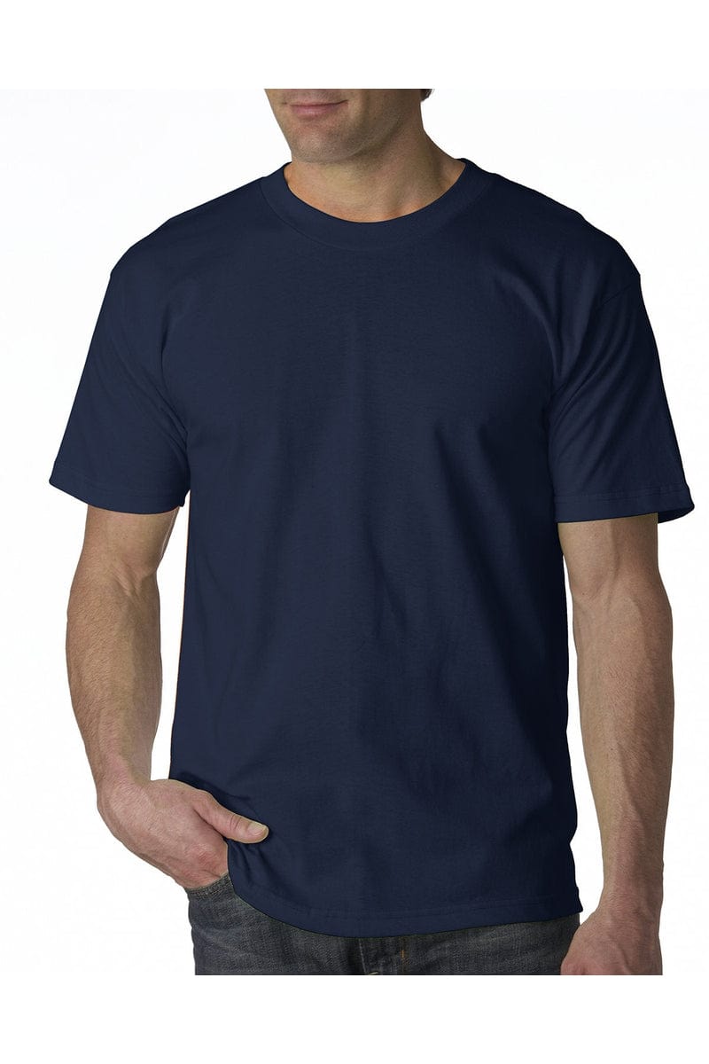 Bayside T-Shirts S / Navy Bayside BA5100: Adult 6.1 oz., 100% Cotton T-Shirt