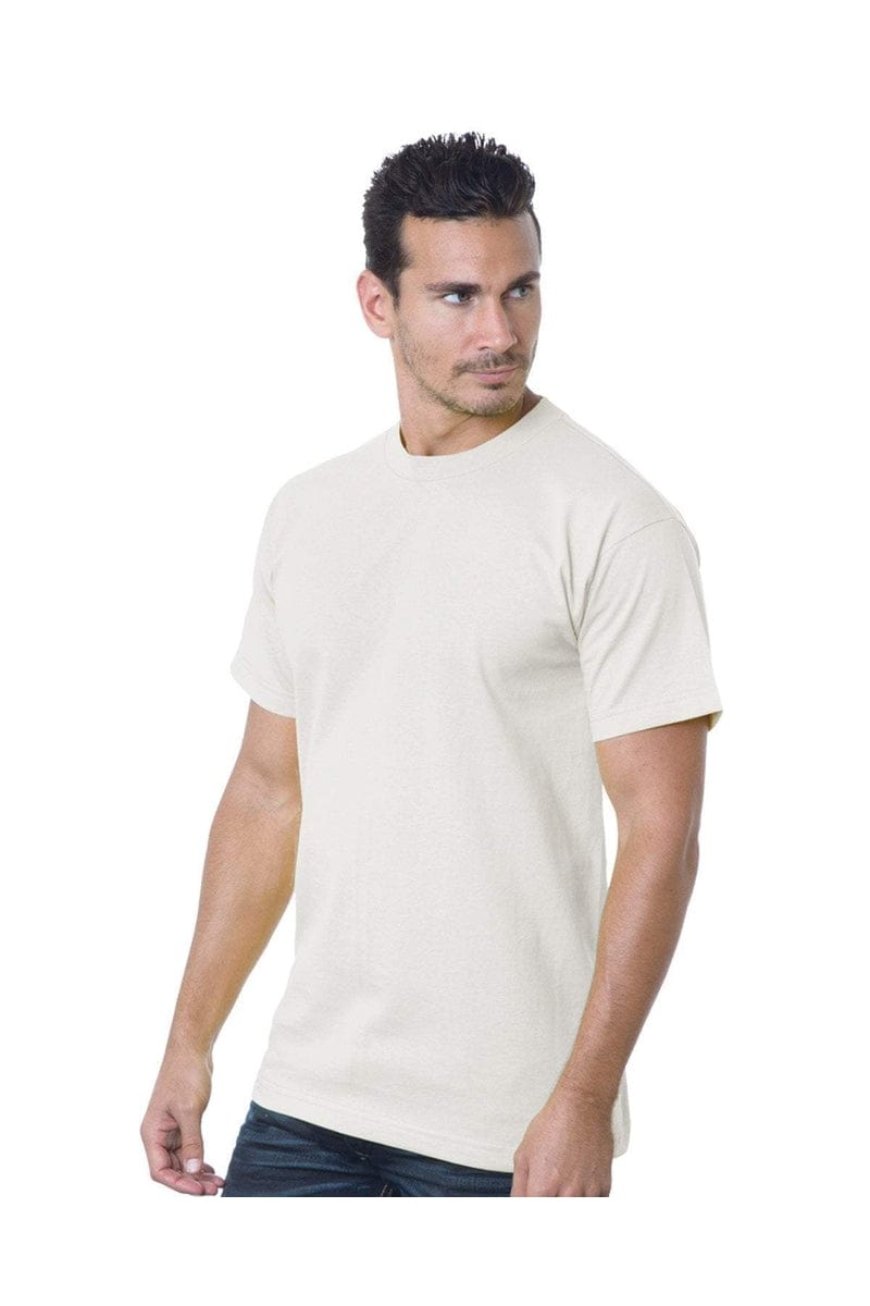 Bayside T-Shirts S / Oatmeal Bayside BA5100: Adult 6.1 oz., 100% Cotton T-Shirt, Traditional Colors