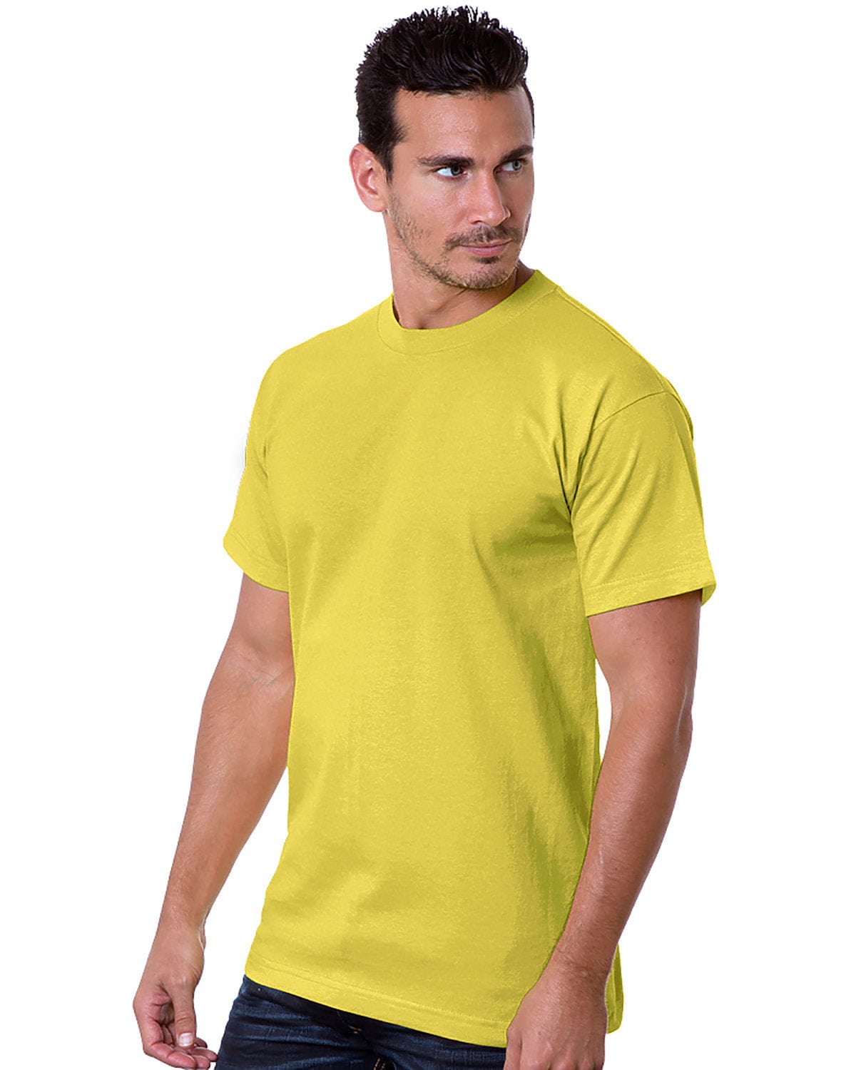 Bayside T-Shirts S / Pacific Yellow Bayside BA5100: Adult 6.1 oz., 100% Cotton T-Shirt