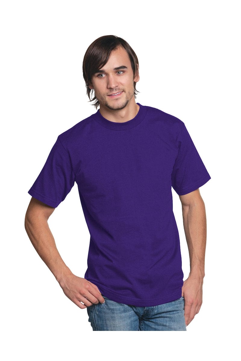 Bayside T-Shirts S / Purple Bayside BA2905: Adult 6.1 oz. 100% Cotton T-Shirt