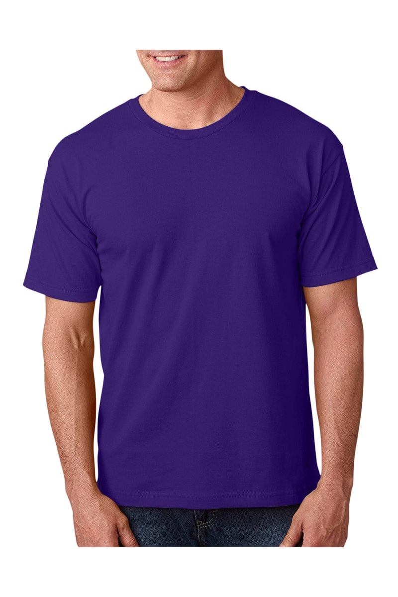 Bayside T-Shirts S / Purple Bayside BA5040: Adult 5.4 oz., 100% Cotton T-Shirt