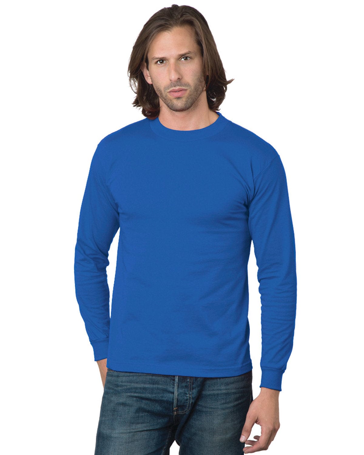 Bayside T-Shirts S / Royal Bayside BA2955: Unisex Union-Made Long-Sleeve T-Shirt