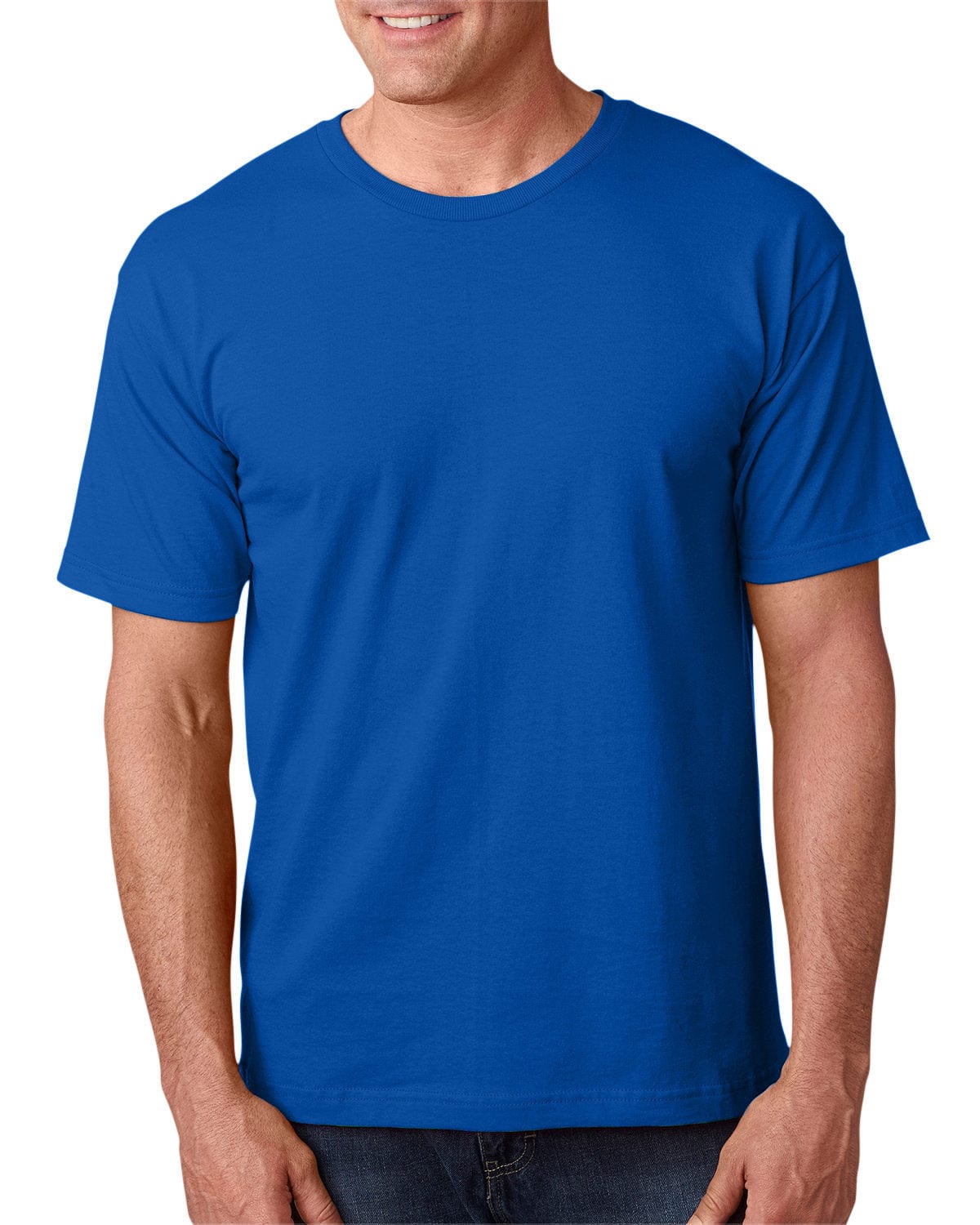 Bayside T-Shirts S / Royal Bayside BA5040: Adult 5.4 oz., 100% Cotton T-Shirt