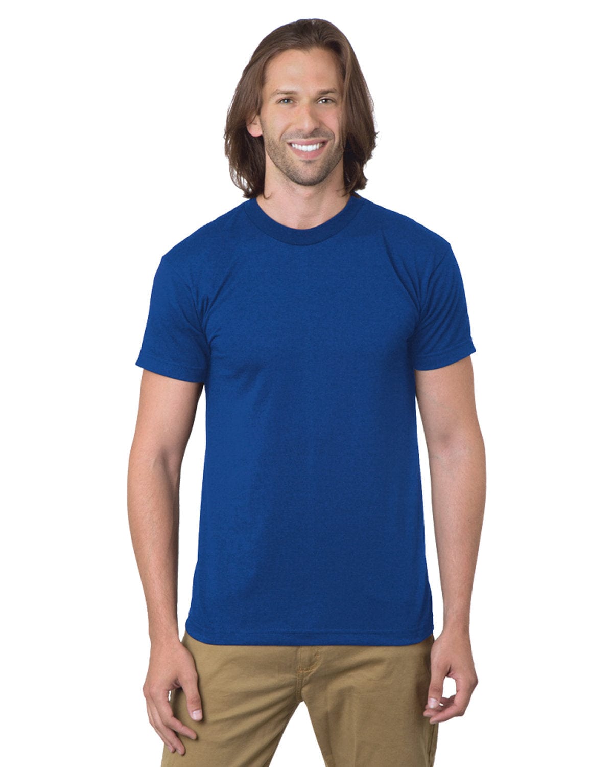 Bayside T-Shirts S / Royal Blue Bayside BA1701: Adult 5.4 oz., 50/50 T-Shirt