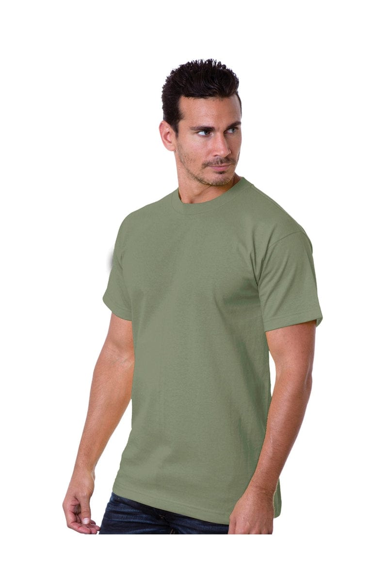 Bayside T-Shirts S / Safari Bayside BA5100: Adult 6.1 oz., 100% Cotton T-Shirt, Traditional Colors