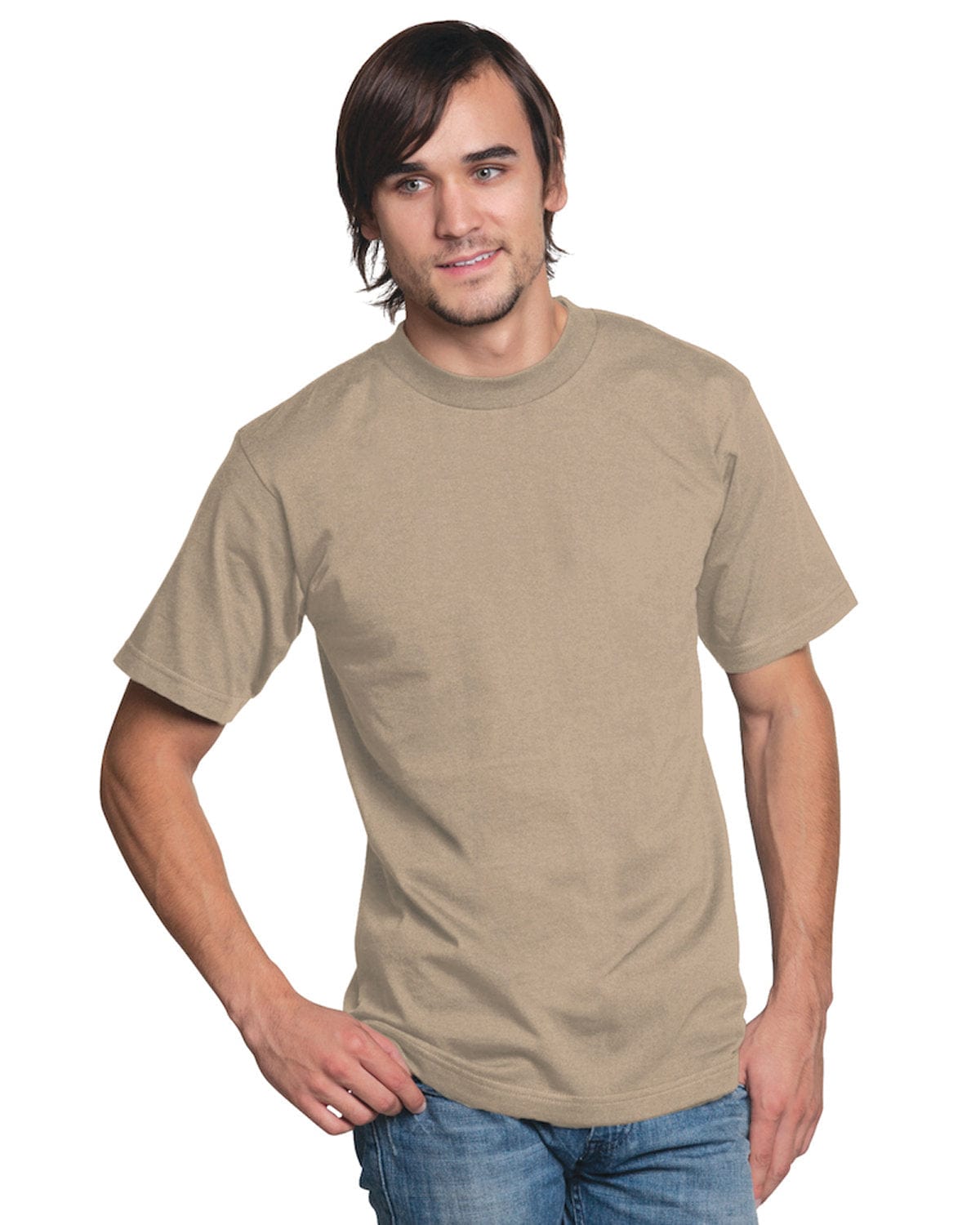 Bayside T-Shirts S / Sand Bayside BA2905: Adult 6.1 oz. 100% Cotton T-Shirt