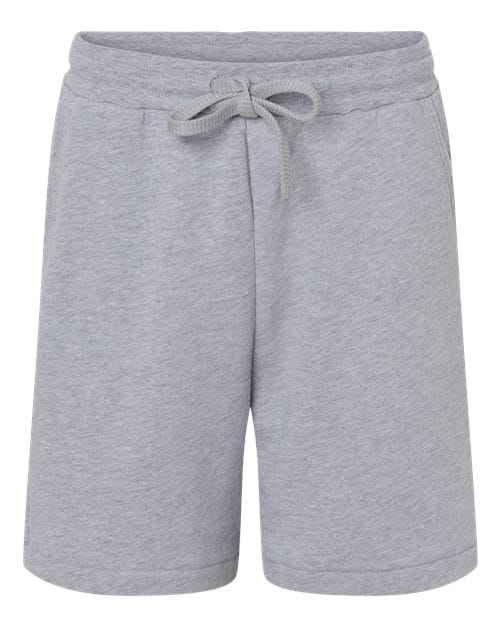 BELLA + CANVAS 10417 XS / Athletic Heather Bella+Canvas 3724: Unisex Sponge Fleece Shorts