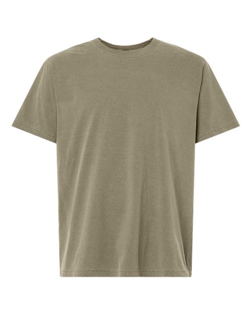 BELLA + CANVAS 16313 XS / Washed Olive 4810GD-Unisex Heavyweight Garment-Dyed Tee