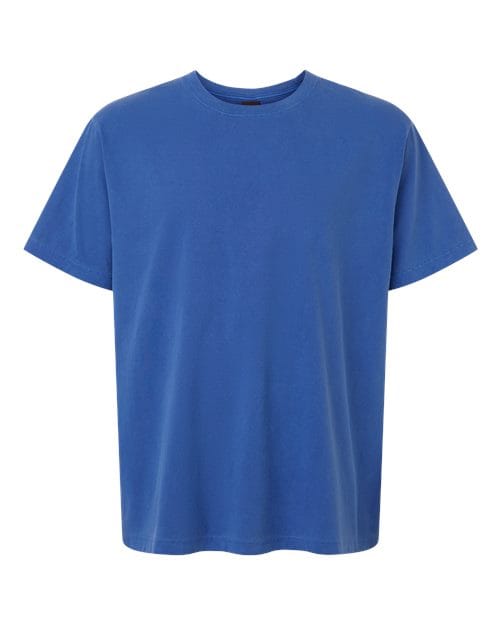 BELLA + CANVAS 16313 XS / Washed Royal Blue 4810GD-Unisex Heavyweight Garment-Dyed Tee
