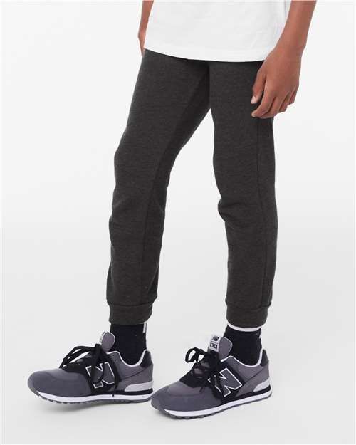 BELLA + CANVAS 2673 BC3727Y: Youth Jogger Sweatpants