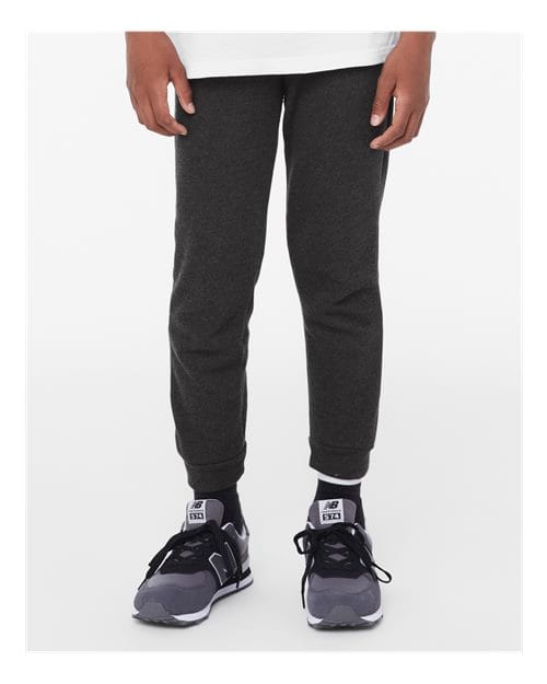 BELLA + CANVAS 2673 BC3727Y: Youth Jogger Sweatpants