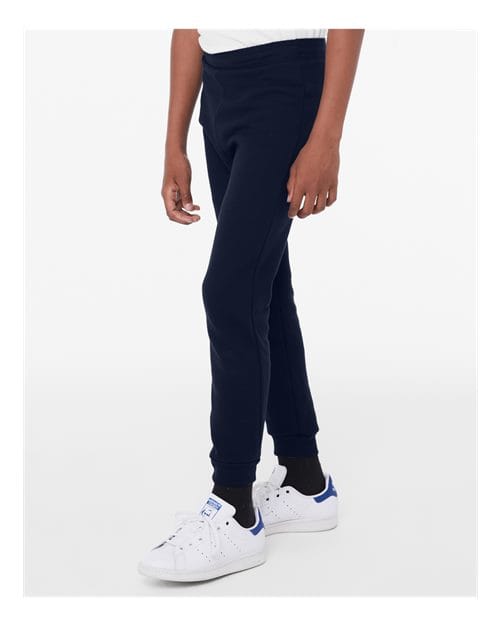BELLA + CANVAS 2673 S / Navy BC3727Y: Youth Jogger Sweatpants