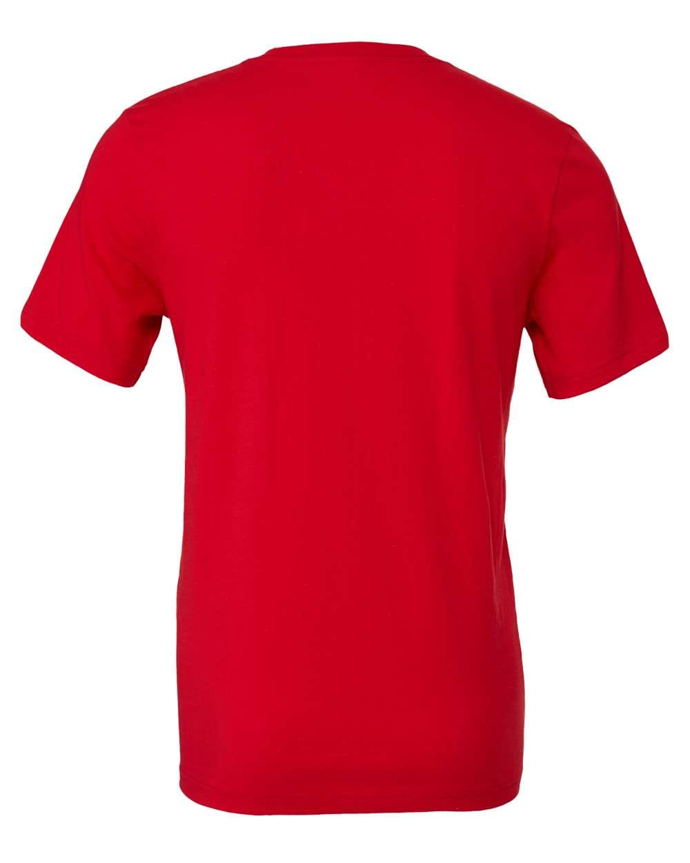 Bella Canvas 3001C 5XL / Red Bella+Canvas 3001C Unisex Jersey T-Shirt