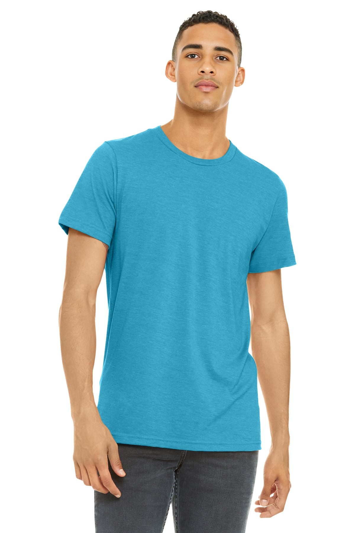 Bella Canvas BC3001CVC XS / Heather Aqua 3001CVC Unisex Heather CVC T-Shirt
