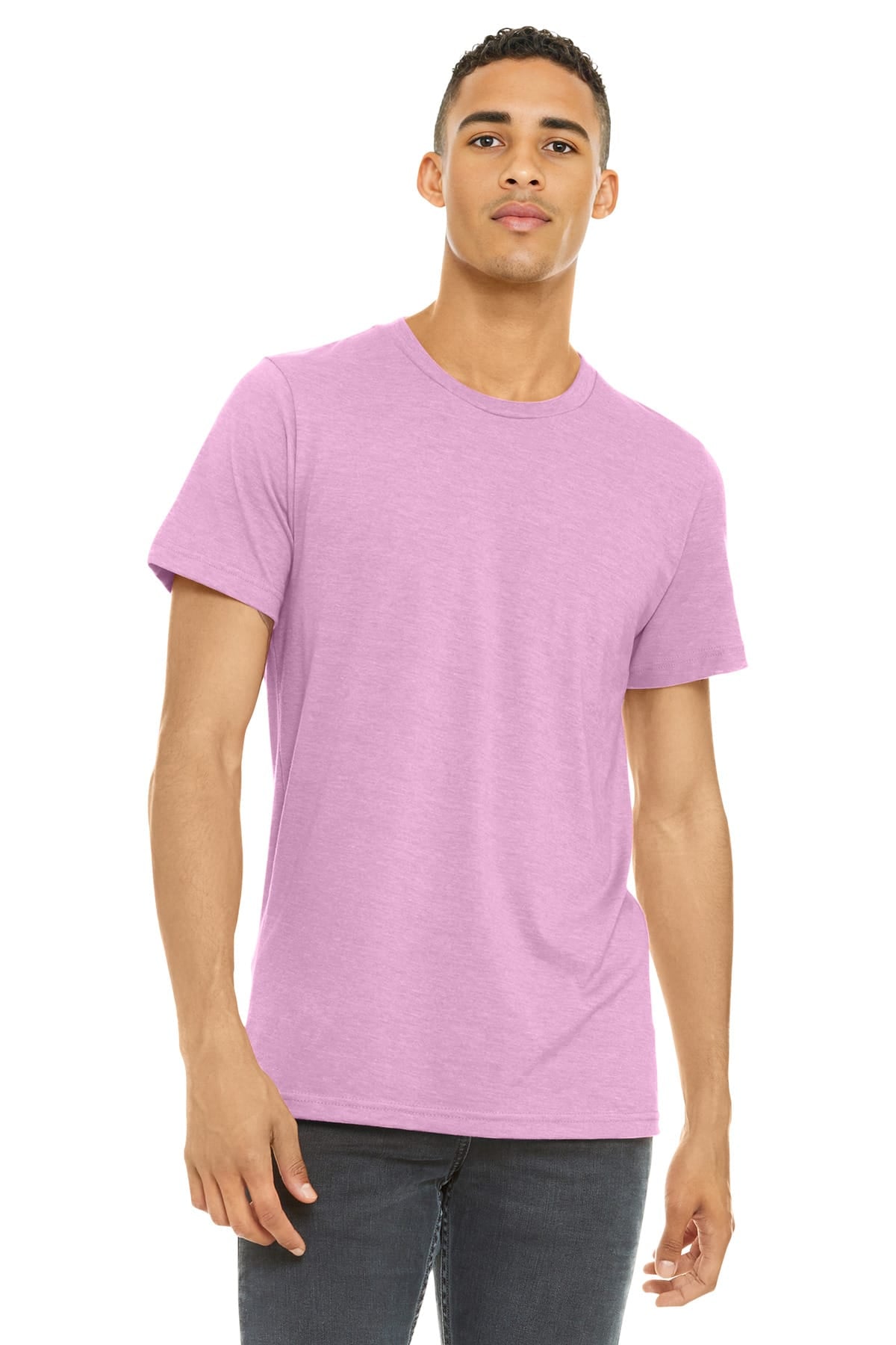 Bella Canvas BC3001CVC XS / Heather Bubble Gum 3001CVC Unisex Heather CVC T-Shirt