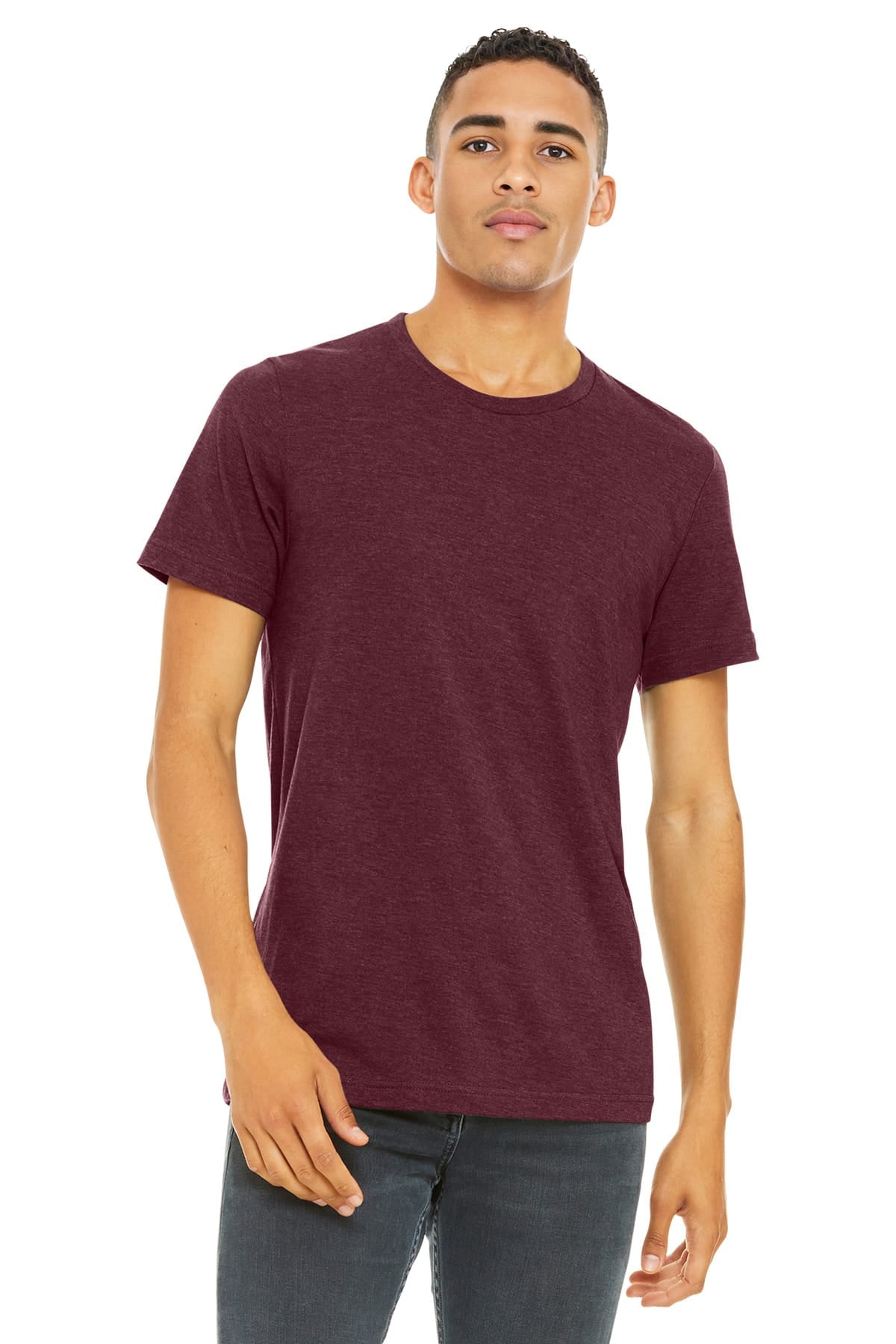 Bella Canvas BC3001CVC XS / Heather Cardinal 3001CVC Unisex Heather CVC T-Shirt