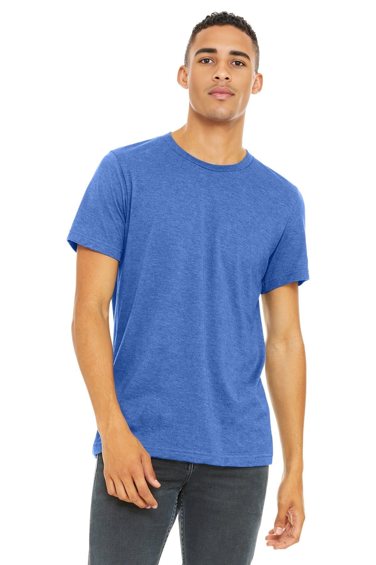 Bella Canvas BC3001CVC XS / Heather Columbia Blue 3001CVC Unisex Heather CVC T-Shirt