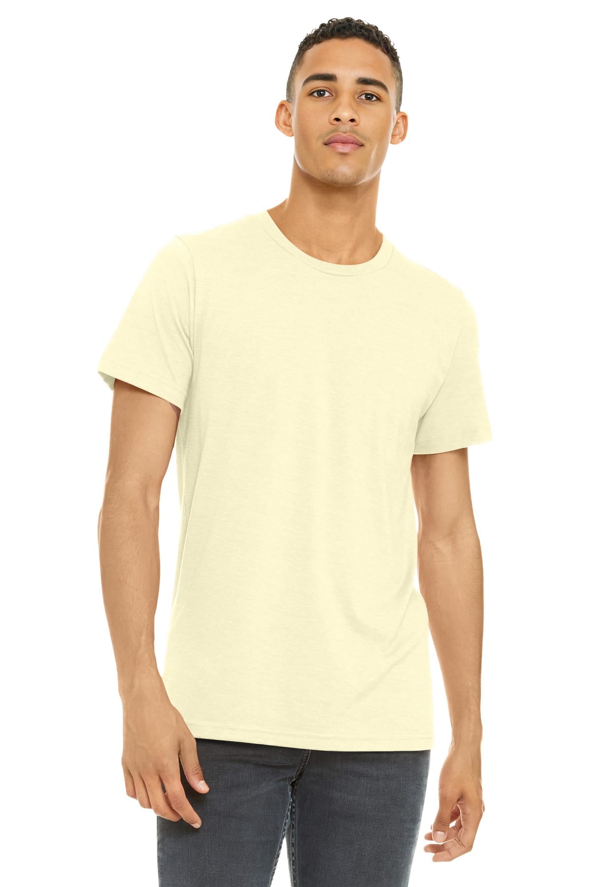 Bella Canvas BC3001CVC XS / Heather French Vanilla 3001CVC Unisex Heather CVC T-Shirt