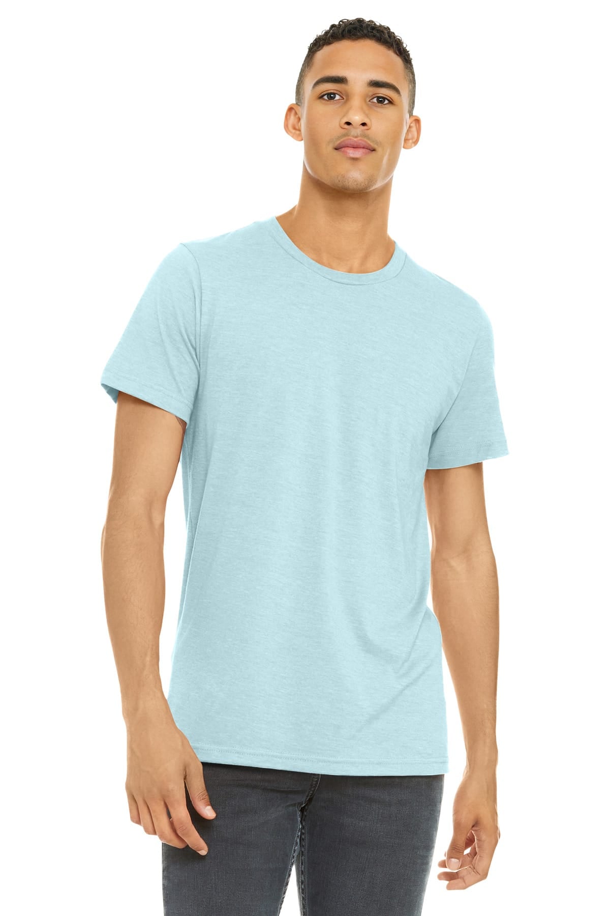 Bella Canvas BC3001CVC XS / Heather Ice Blue 3001CVC Unisex Heather CVC T-Shirt