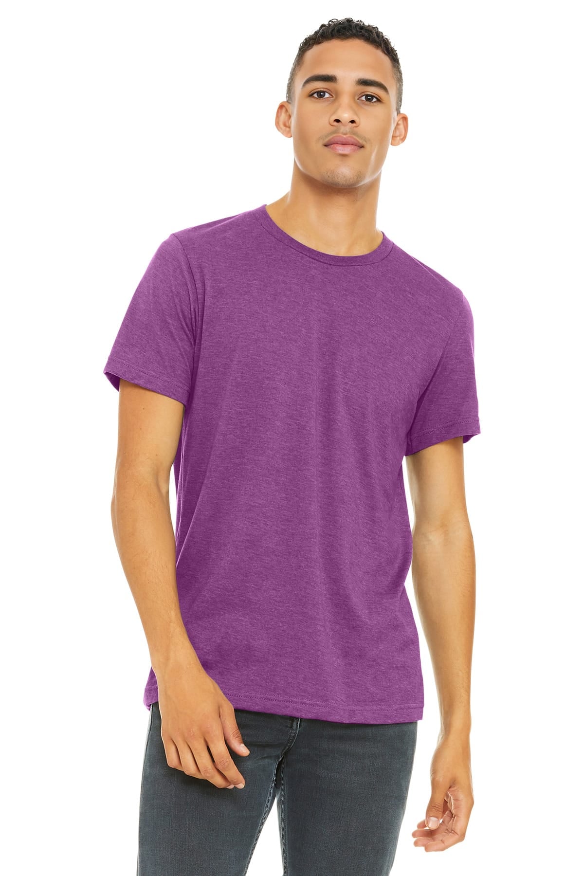 Bella Canvas BC3001CVC XS / Heather Magenta 3001CVC Unisex Heather CVC T-Shirt