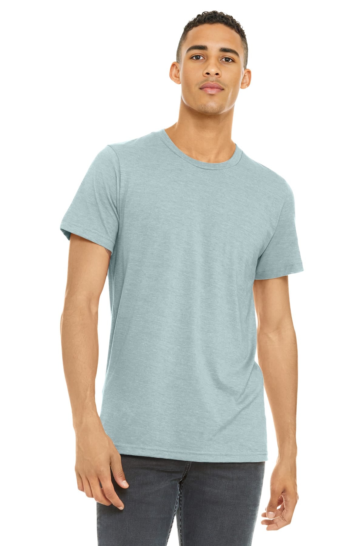 Bella Canvas BC3001CVC XS / Heather Prism Ice Blue 3001CVC Unisex Heather CVC T-Shirt