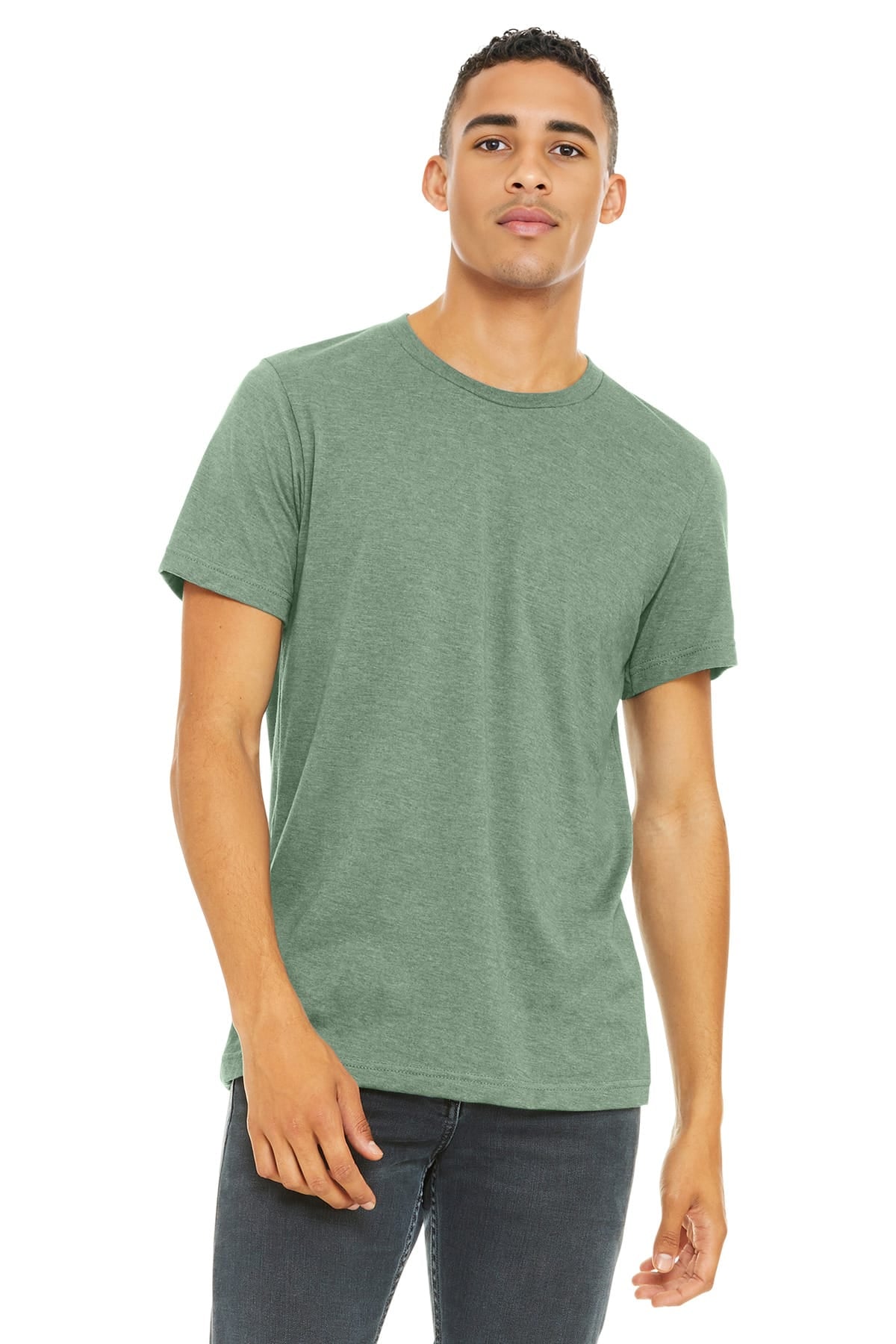 Bella Canvas BC3001CVC XS / Heather Sage 3001CVC Unisex Heather CVC T-Shirt