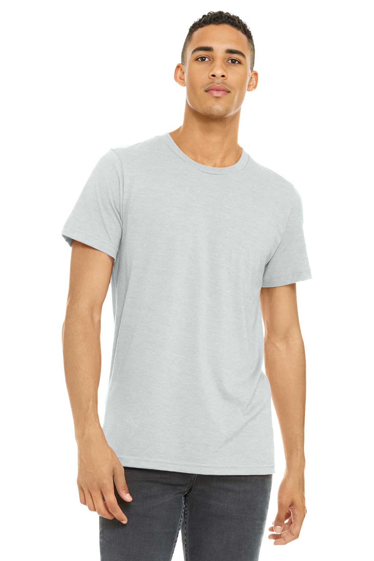 Bella Canvas BC3001CVC XS / Heather Silver 3001CVC Unisex Heather CVC T-Shirt