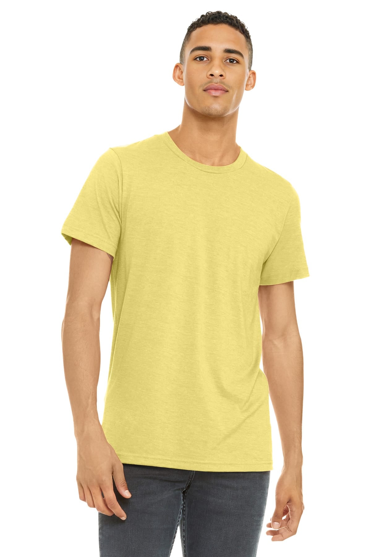 Bella Canvas BC3001CVC XS / Heather Yellow 3001CVC Unisex Heather CVC T-Shirt