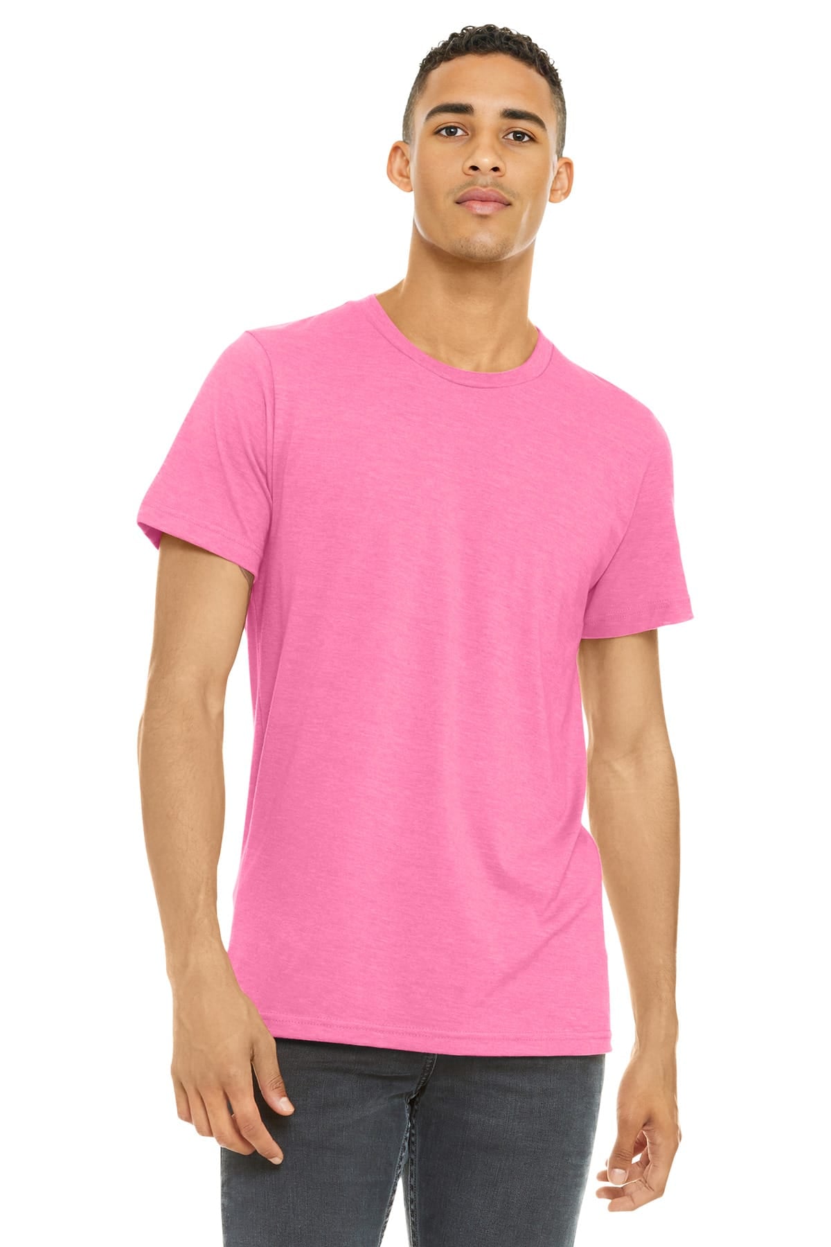 Bella Canvas BC3001CVC XS / Neon Pink 3001CVC Unisex Heather CVC T-Shirt