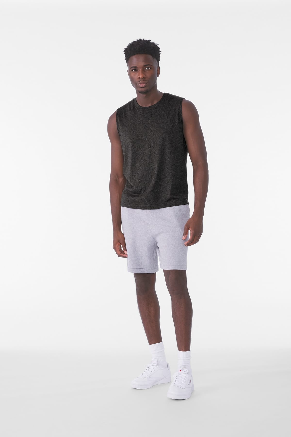 Bella + Canvas BC3483 XS / Dark Grey Heather BELLA+CANVAS BC3483 Unisex Jersey Muscle Tank