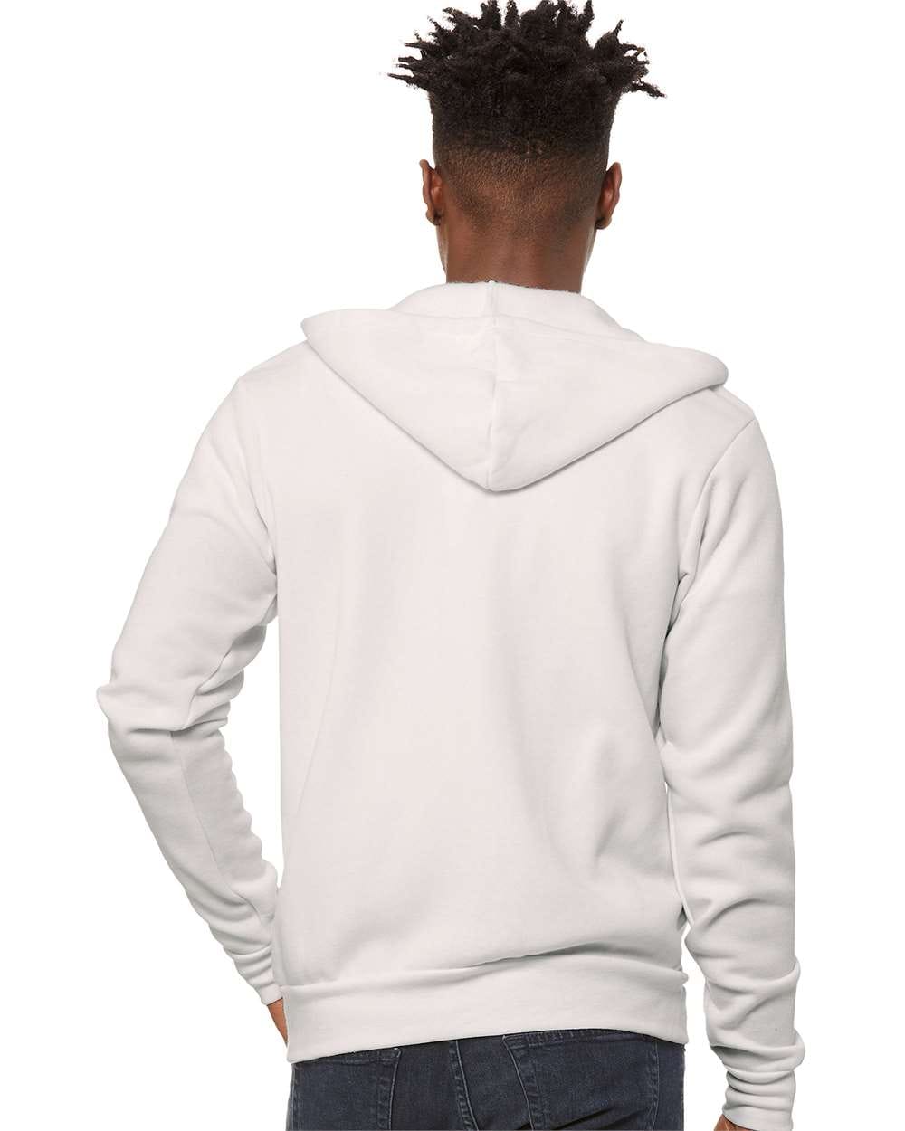 BELLA + CANVAS Fleece - Premium - Hood BELLA + CANVAS 3739 Unisex Sponge Fleece Full-Zip Hoodie Sweatshirt