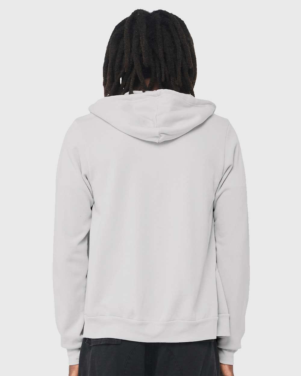 BELLA + CANVAS Fleece - Premium - Hood BELLA + CANVAS 3739 Unisex Sponge Fleece Full-Zip Hoodie Sweatshirt