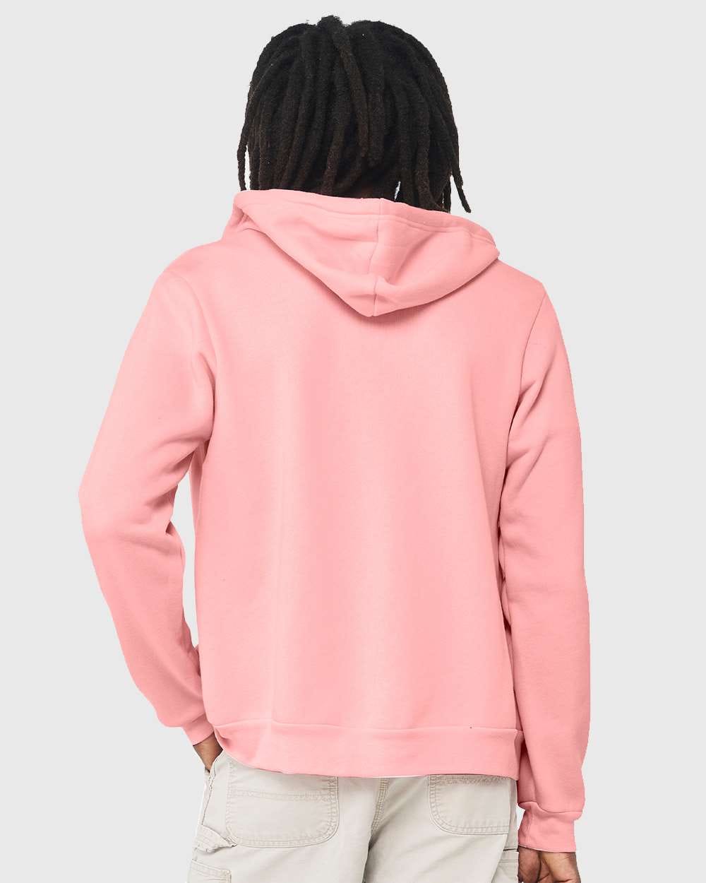 BELLA + CANVAS Fleece - Premium - Hood BELLA + CANVAS 3739 Unisex Sponge Fleece Full-Zip Hoodie Sweatshirt