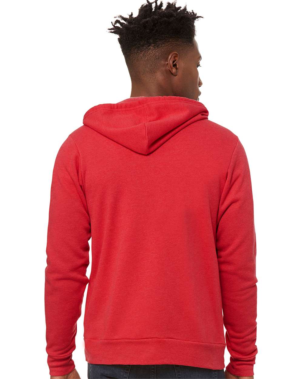 BELLA + CANVAS Fleece - Premium - Hood BELLA + CANVAS 3739 Unisex Sponge Fleece Full-Zip Hoodie Sweatshirt