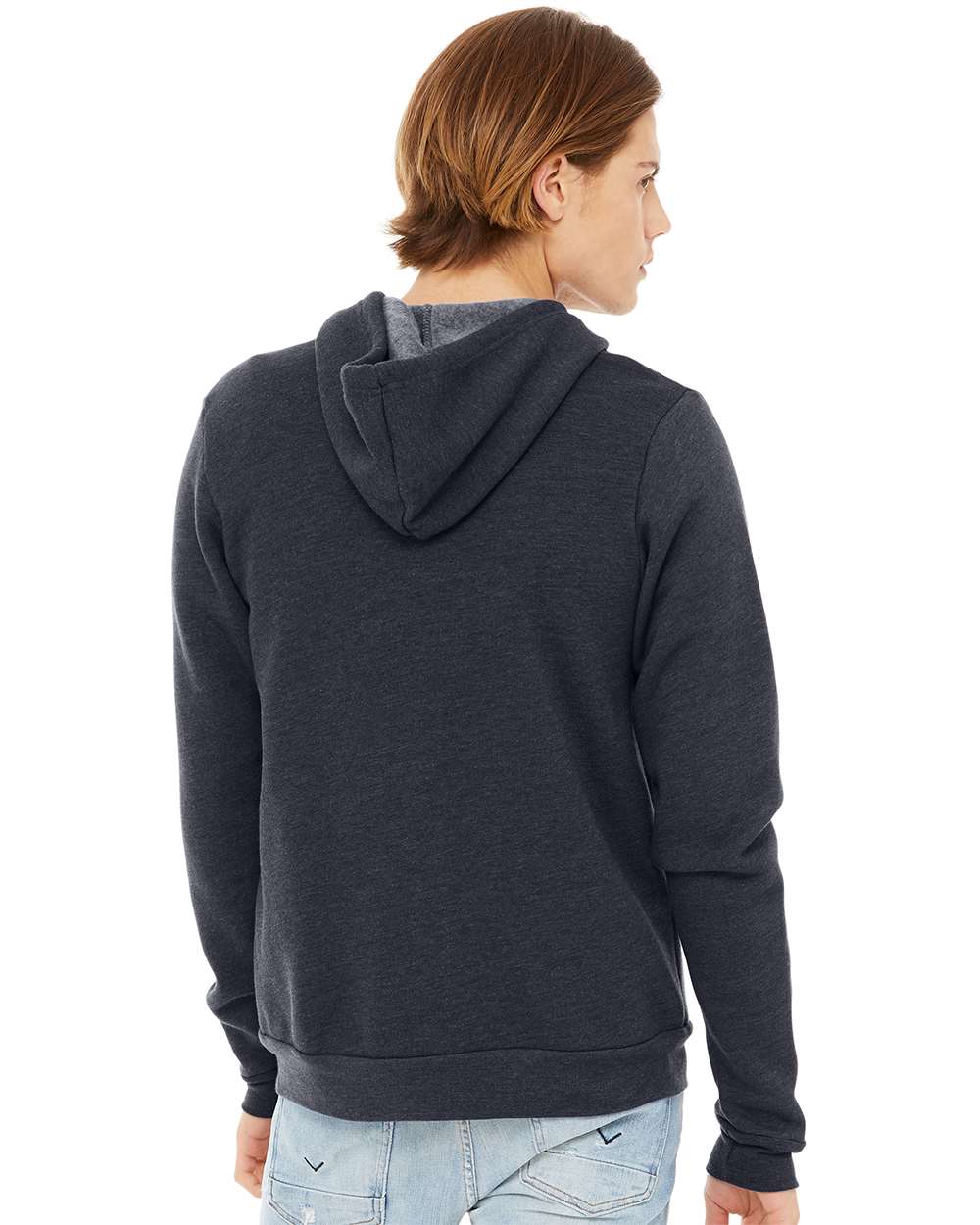 BELLA + CANVAS Fleece - Premium - Hood BELLA + CANVAS 3739 Unisex Sponge Fleece Full-Zip Hoodie Sweatshirt
