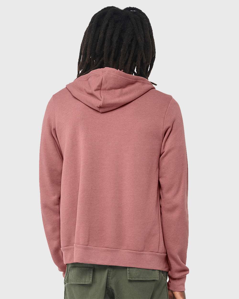 BELLA + CANVAS Fleece - Premium - Hood BELLA + CANVAS 3739 Unisex Sponge Fleece Full-Zip Hoodie Sweatshirt