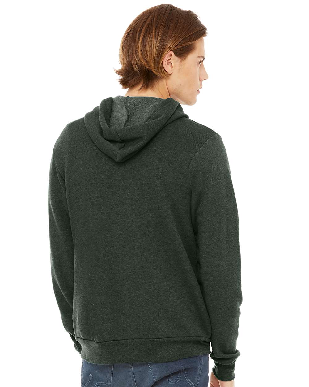 BELLA + CANVAS Fleece - Premium - Hood BELLA + CANVAS 3739 Unisex Sponge Fleece Full-Zip Hoodie Sweatshirt