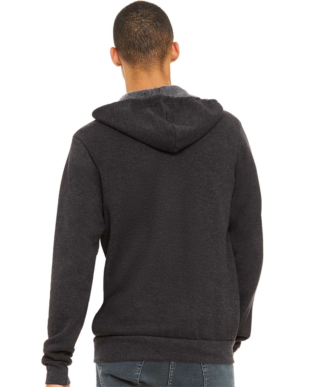 BELLA + CANVAS Fleece - Premium - Hood BELLA + CANVAS 3739 Unisex Sponge Fleece Full-Zip Hoodie Sweatshirt