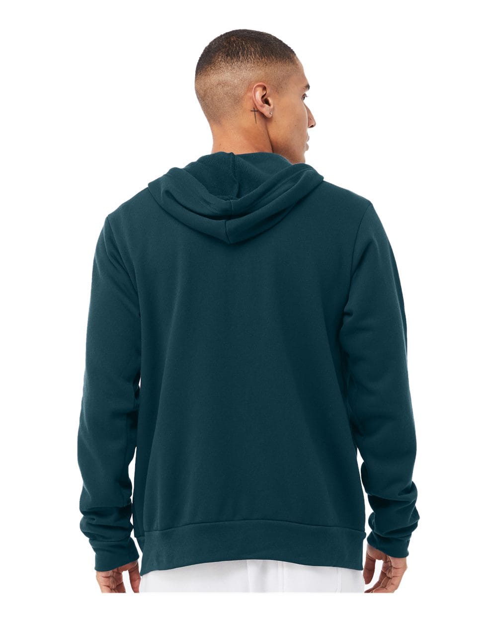BELLA + CANVAS Fleece - Premium - Hood BELLA + CANVAS 3739 Unisex Sponge Fleece Full-Zip Hoodie Sweatshirt