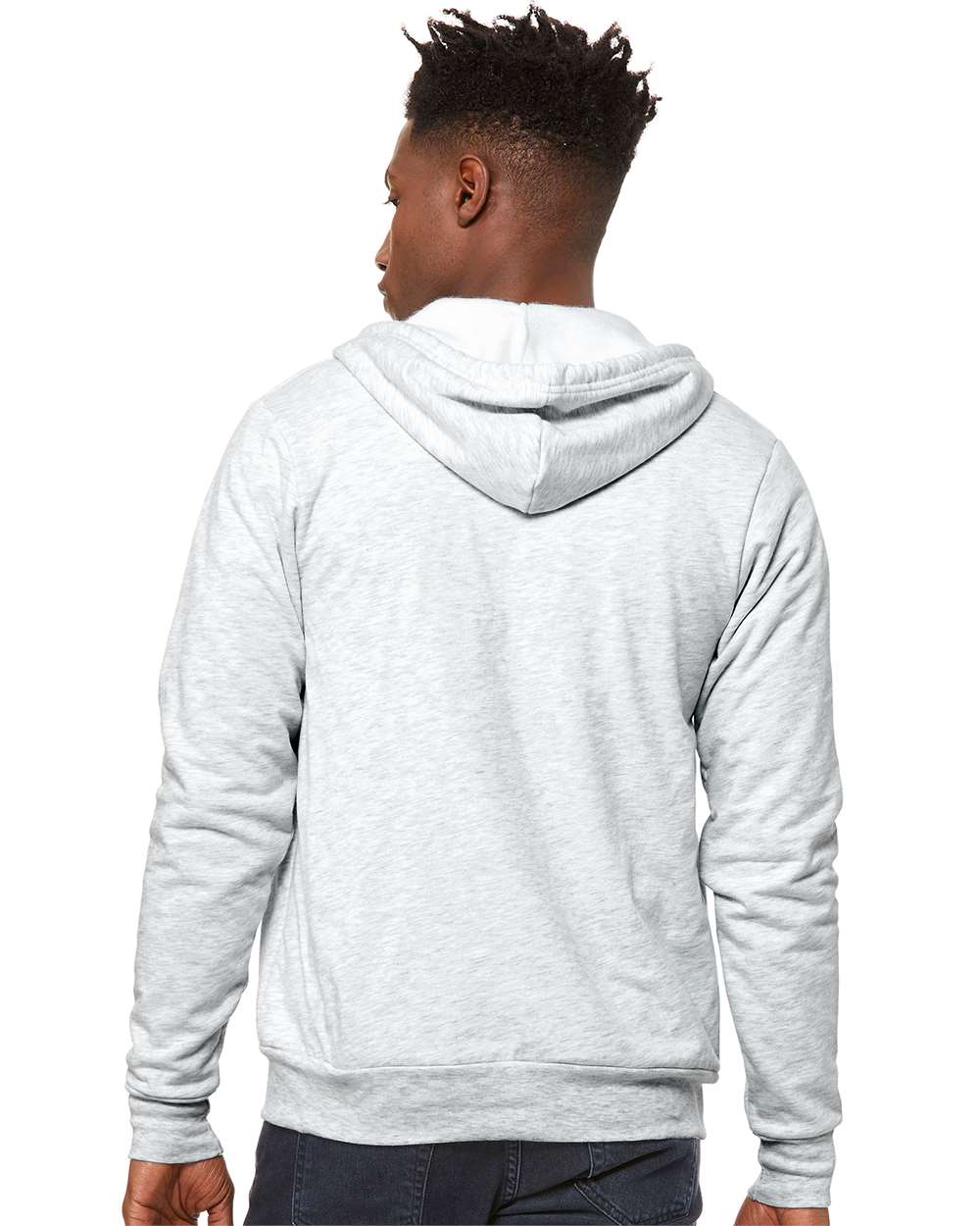 BELLA + CANVAS Fleece - Premium - Hood BELLA + CANVAS 3739 Unisex Sponge Fleece Full-Zip Hoodie Sweatshirt